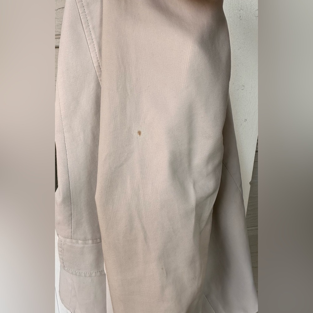 Talbots Classic Solid One Button Lined Cotton Bla… - image 6